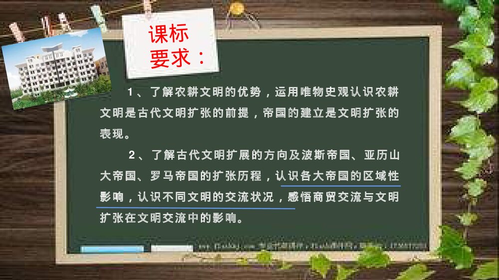 高一历史下册必修第一单元第2课《古代世界的帝国与文明的交流》PPT课件2