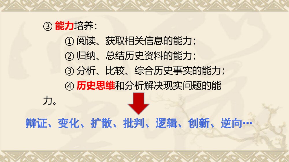 高中历史统编版必修中外历史纲要上册导言课·认识高中历史课程PPT课件(共22张)9