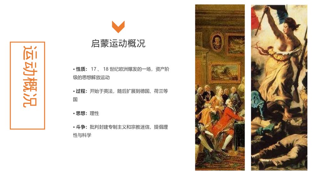 人教版高中历史必修三·第二单元第七课《启蒙运动》教学PPT课件7