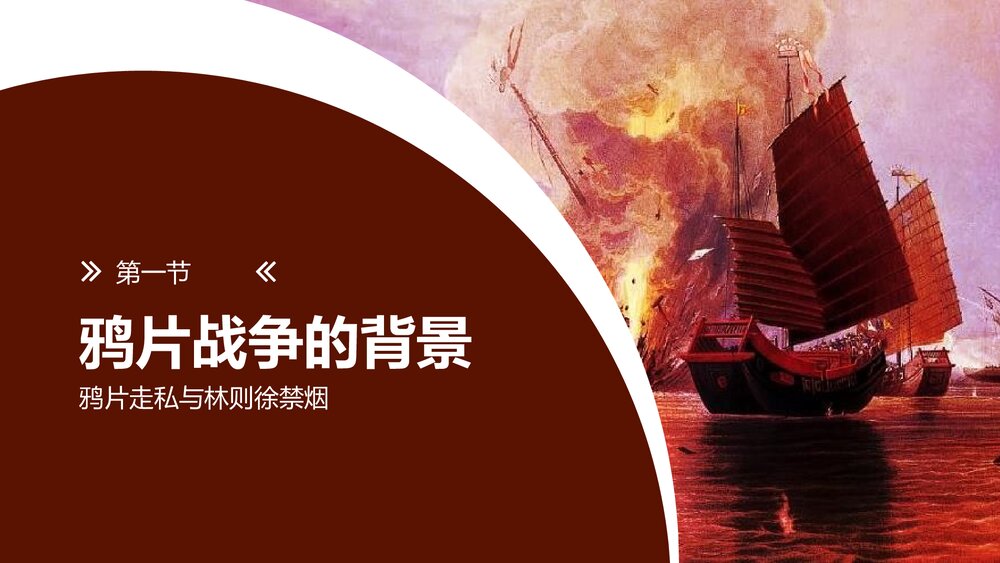 人教版八年级历史上册《鸦片战争》教育教学PPT课件5