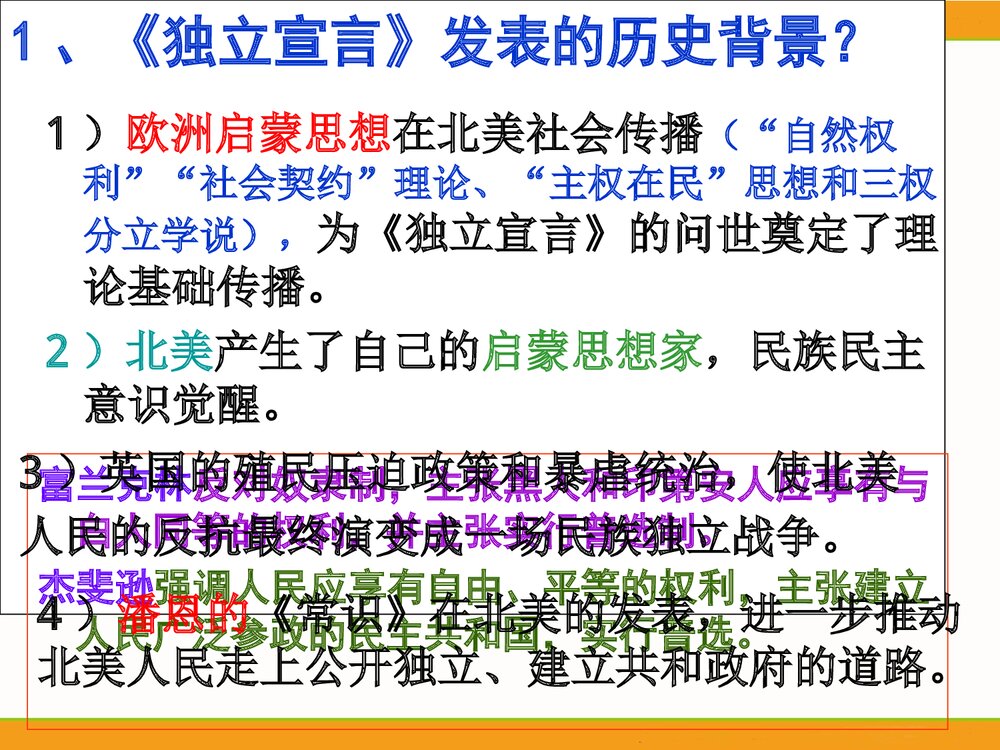 (人民版选修2)专题2第1节《写进法律文献的民主》历史PPT课件5