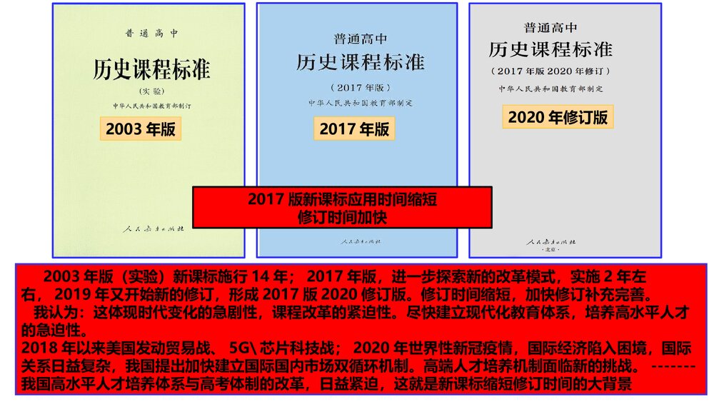 普通高中历史课程标准(2017版2020修订)解读与运用课件PPT下载5