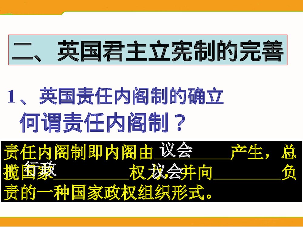 （人民版选修2)专题2第2节《实现民主的政治构建》历史教学PPT课件6