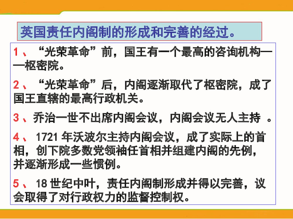 （人民版选修2)专题2第2节《实现民主的政治构建》历史教学PPT课件7
