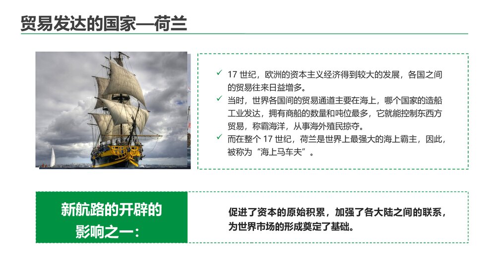八年级下册历史教学课件PPT《中学连通世界的新航路》10