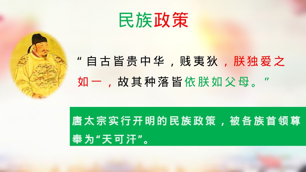 初中七年级历史下册第3课《盛唐气象》教育教学PPT课件9