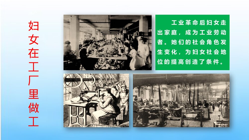 初中九年级历史下册第6课《工业化国家的社会变化》教育教学PPT课件5