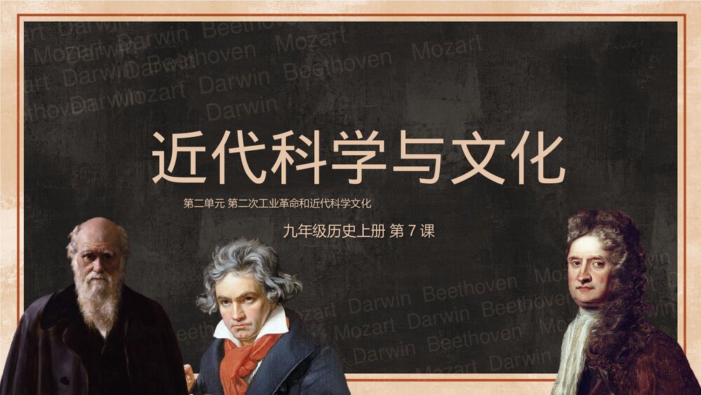 九年级历史下册第二单元《第二次工业革命和近代科学文化》教育教学PPT课件1