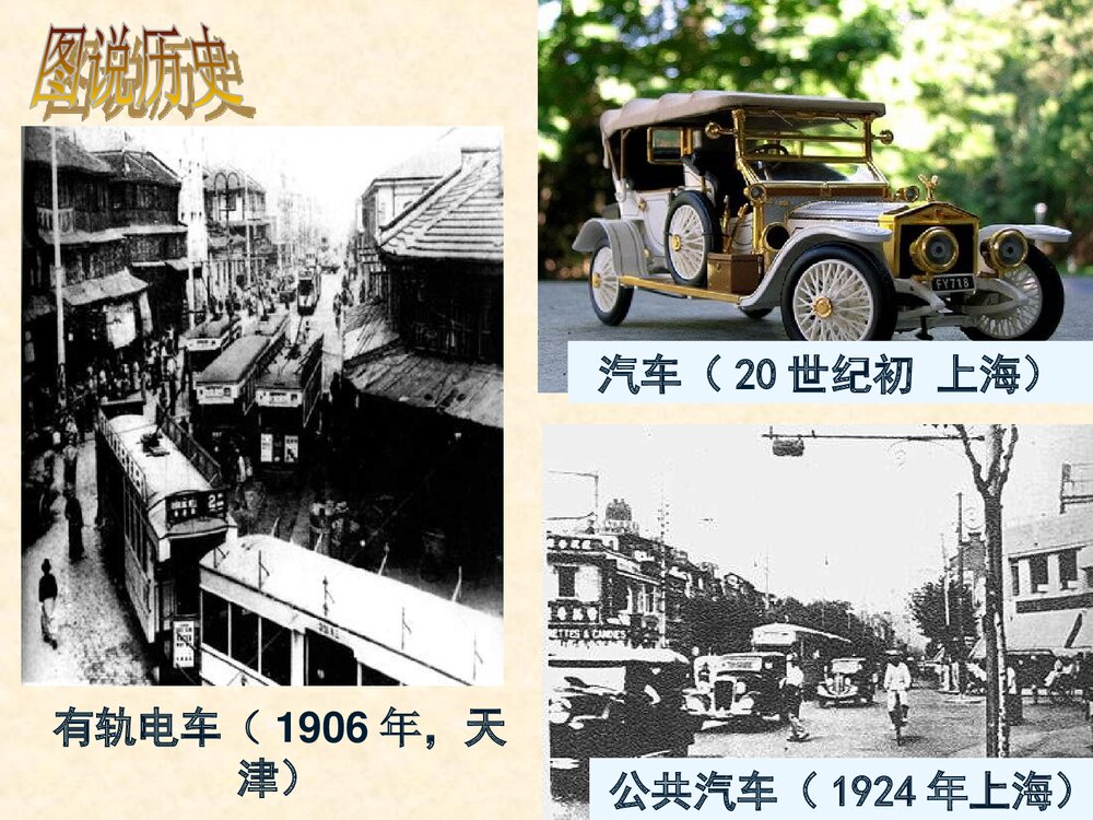 高中历史必修二专题四《交通和通信工具的进步》教学PPT课件8