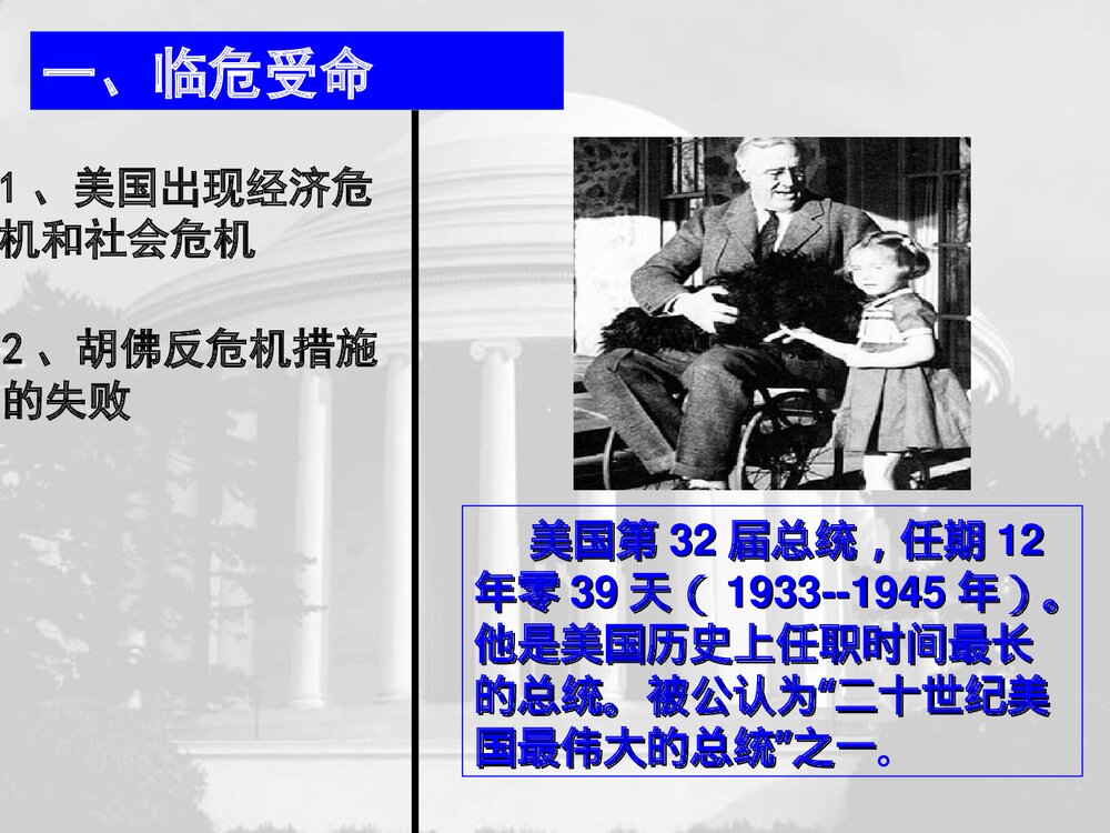 高中历史人教新课标必修2第6单元第18课《罗斯福新政》教学PPT课件6