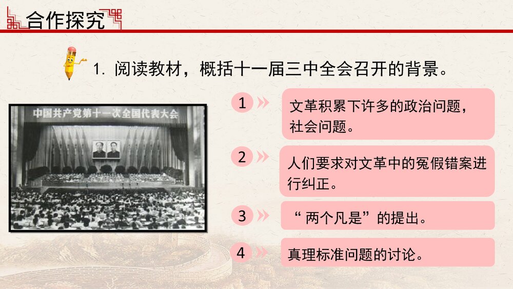 第七课《伟大的历史转折》名师教学PPT课件6