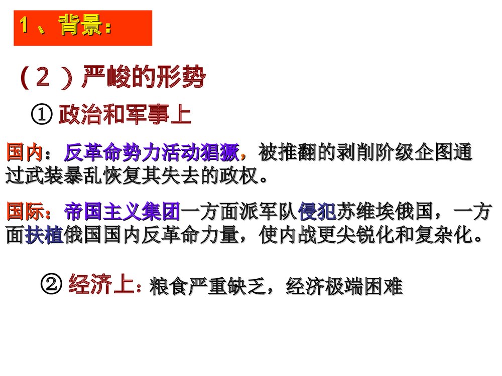 人民版必修二《专题7·1社会主义建设道路的初期探索》教学PPT课件10