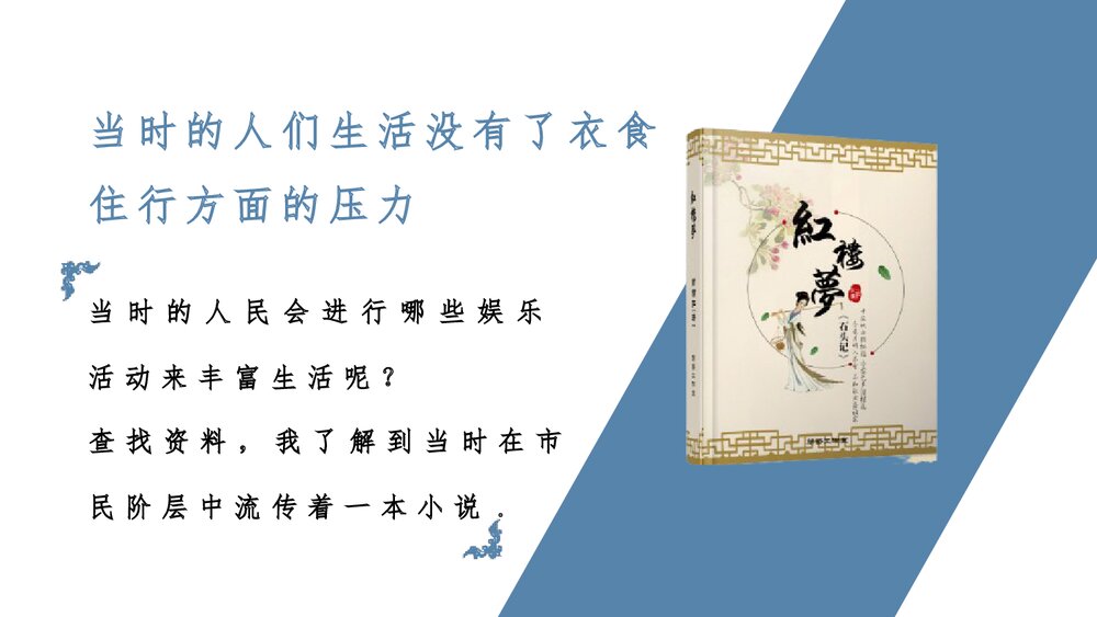 部编版七年级历史下册《清朝前期的文学艺术》教育教学PPT课件5