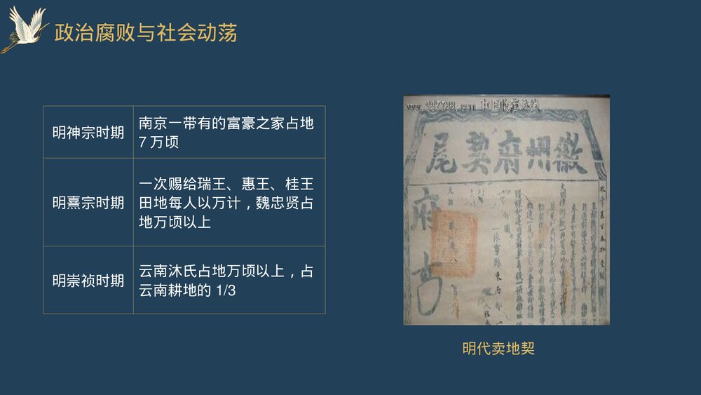 七年级历史下册第17课《明朝的灭亡》教育教学PPT课件5