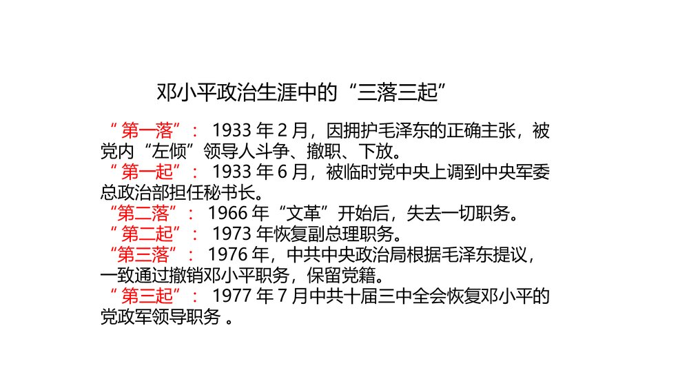 第七课《伟大的历史转折》教育教学PPT参考课件55