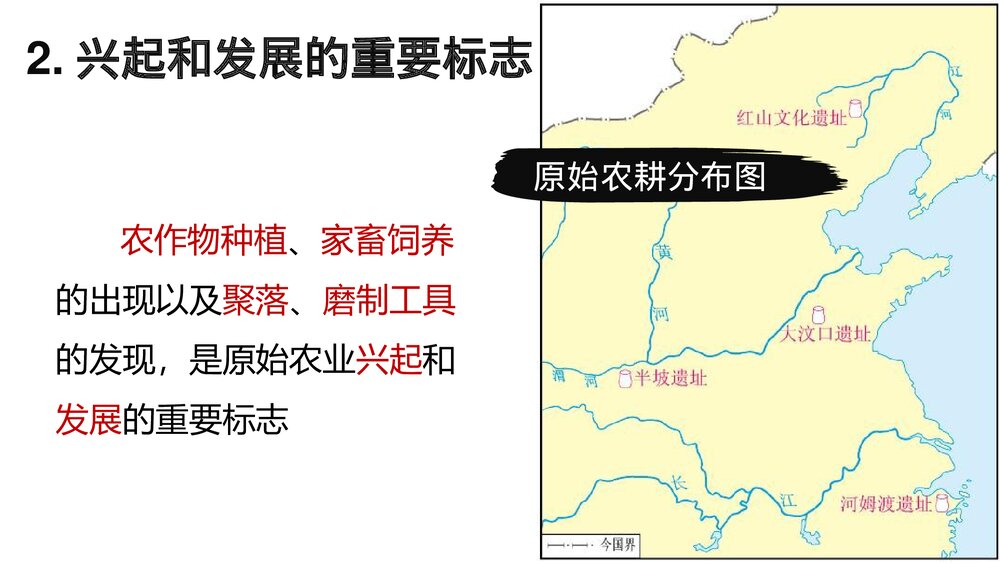七年级上册第一单元第二课《原始农耕生活》教育教学PPT课件5