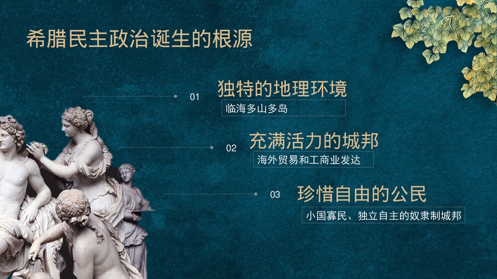 人教版高中历史必修第二单元《古希腊民主政治》教育教学PPT课件4
