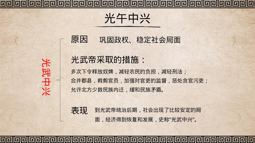 七年级历史上册第11课《东汉的兴亡》初中教育教学PPT课件5