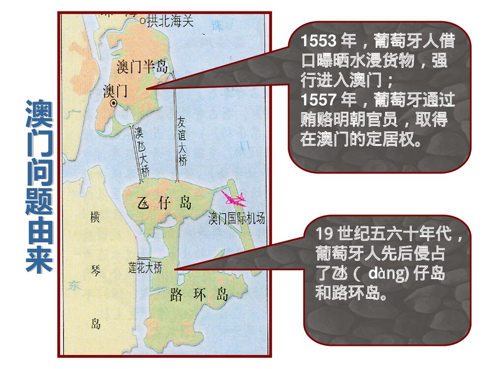 人教版八年级下册第四单元《第12课 香港和澳门的回归》教学PPT课件7