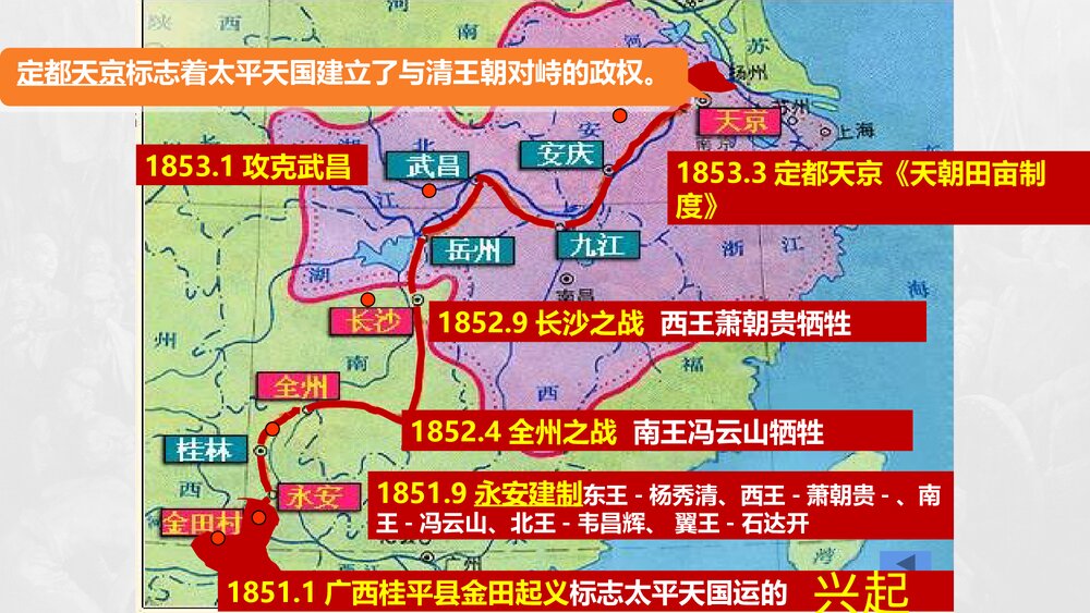 八年级历史上册第3课《太平天国运动》初中教育教学PPT课件9