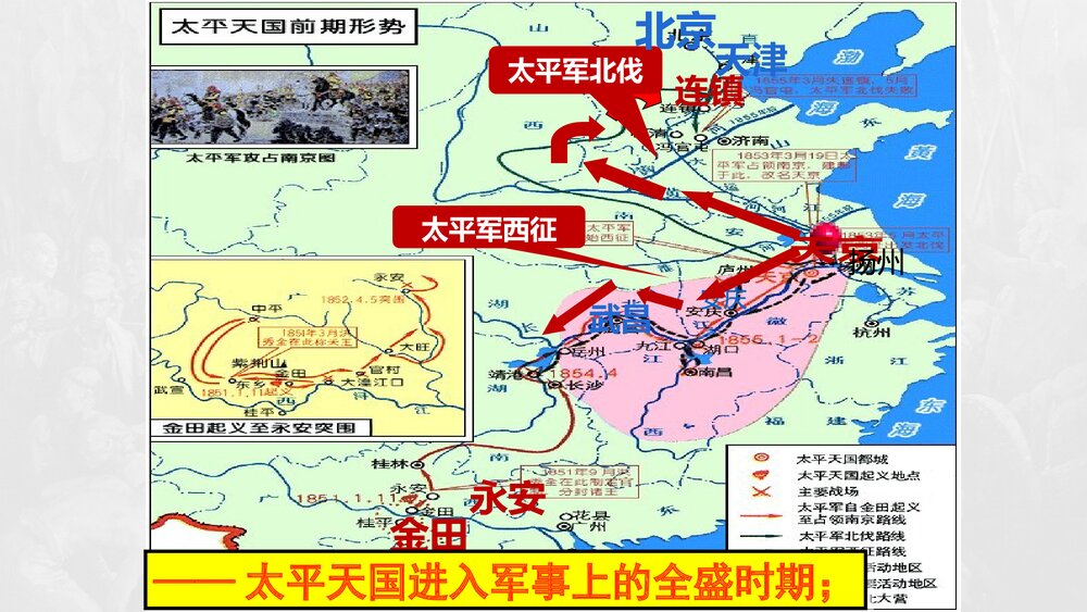 八年级历史上册第3课《太平天国运动》初中教育教学PPT课件10
