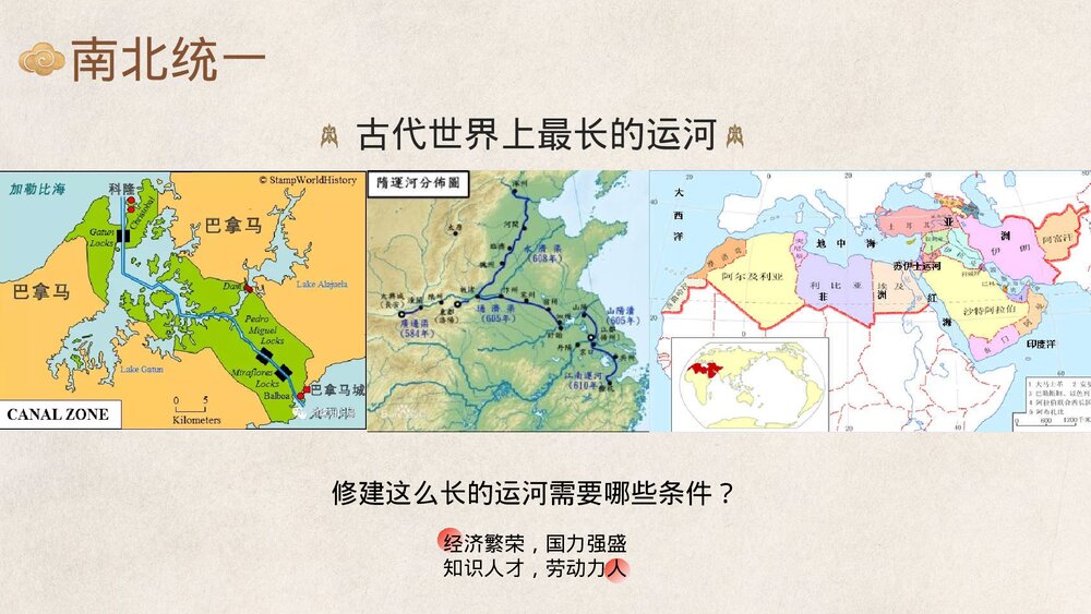 七年级历史下册第1课《隋朝的统一与灭亡》初中教育教学PPT课件5