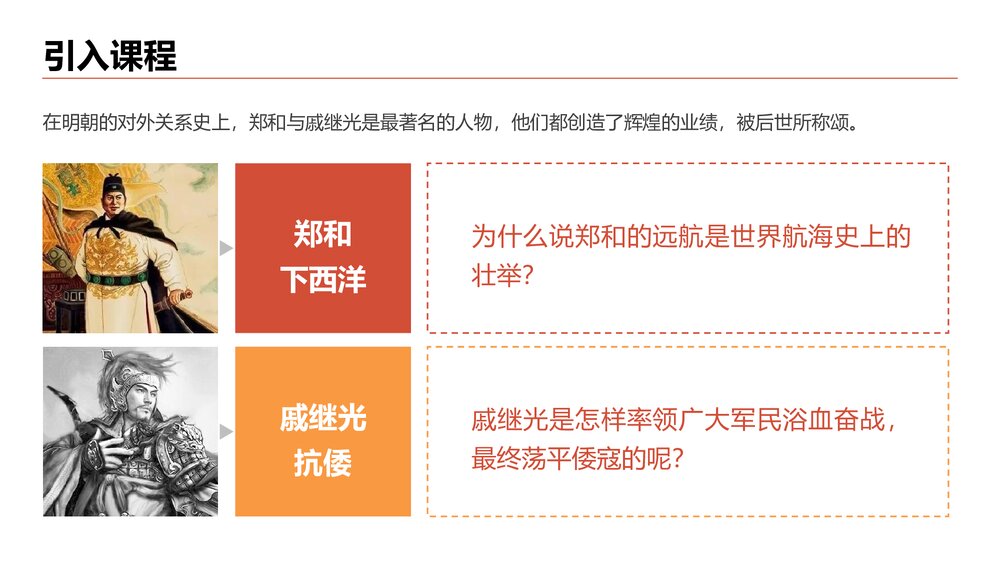 七年级历史下册《《明朝的对外关系》初中教育教学PPT课件2