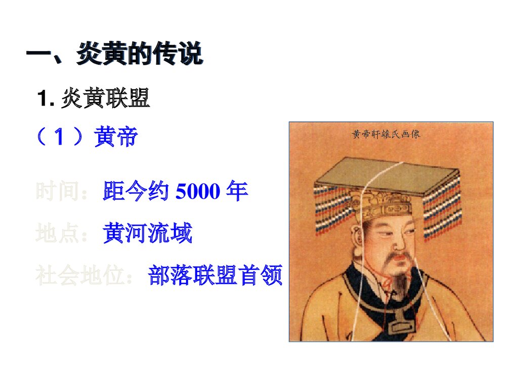 七年级历史上册《第一单元·第3课 神话与历史》教育教学PPT课件5