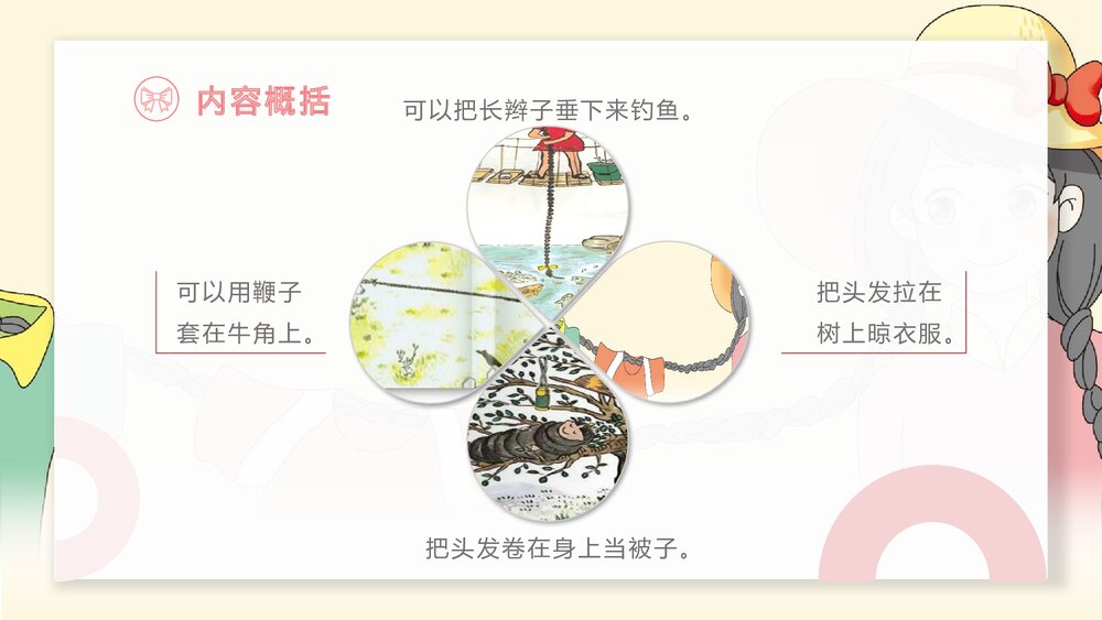 部编版·语文三年级下册《小真的长头发》教育教学PPT课件4