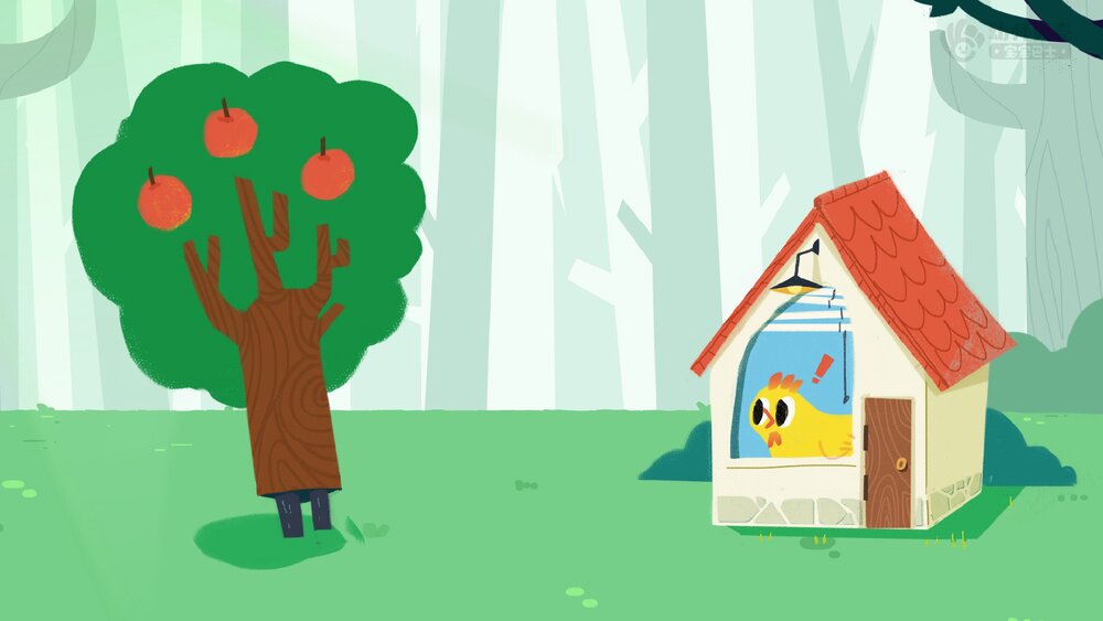 《母鸡和苹果树》幼儿园中班语言教育主题PPT课件下载(含word教案)3