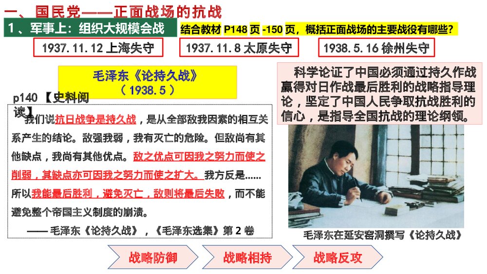 高一历史《第24课 全民族浴血奋战与抗日战争的胜利》教学PPT课件7