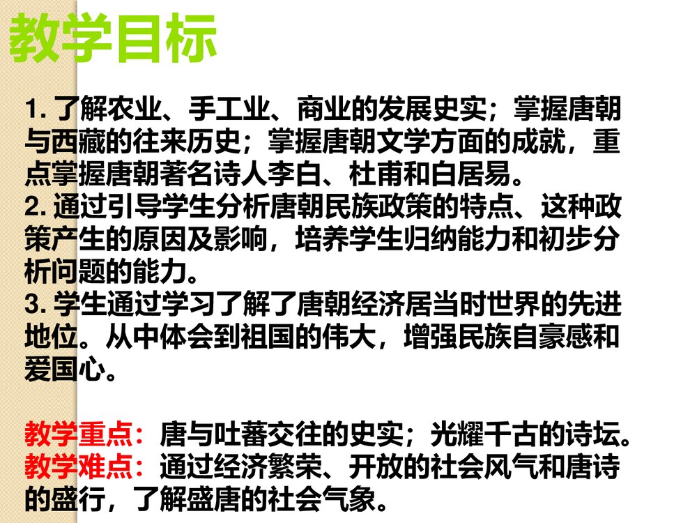 人教部编版·历史七年级下册《第3课 盛唐气象》教学PPT课件5