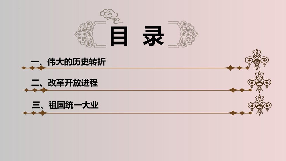 高一历史中外纲要上《第28课中国特色社会主义道路的开辟与发展 》PPT课件3