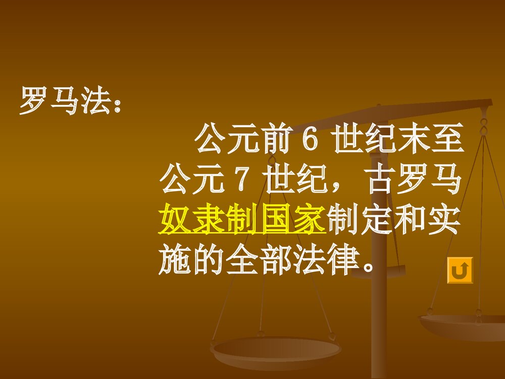 人教新课标必修一第二单元《第六课 罗马法的起源和发展》教学PPT课件7