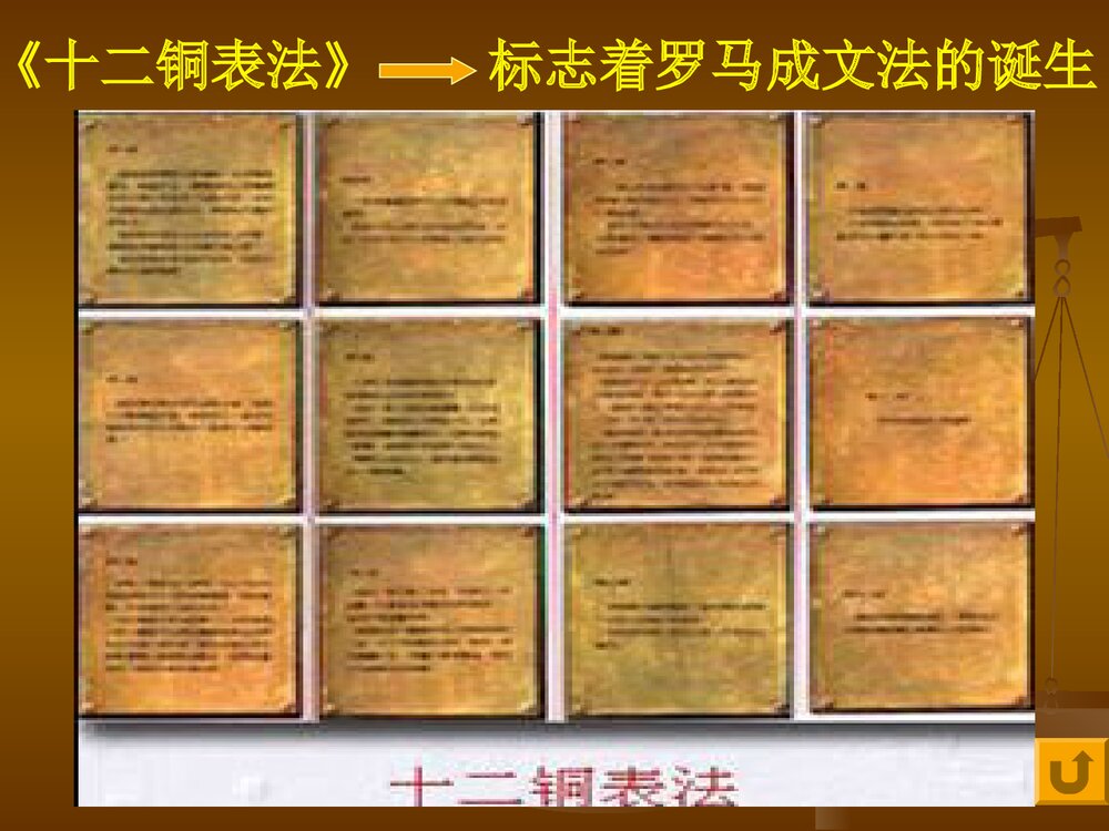 人教新课标必修一第二单元《第六课 罗马法的起源和发展》教学PPT课件9