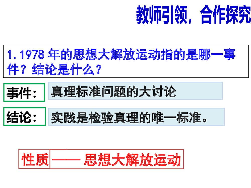 历史八年级下册：第7课伟大的历史转折PPT课件 (2)7