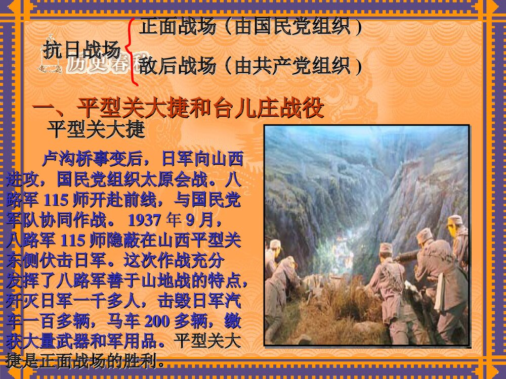 人教版八年级上册历史《第16课血肉筑长城》教学PPT课件(共49张)2