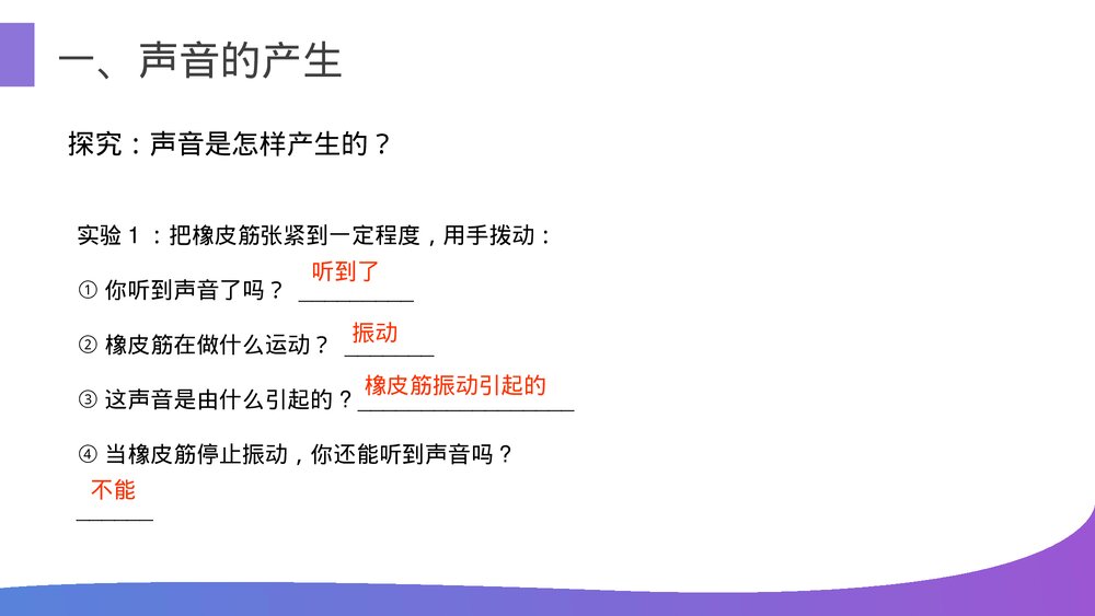 人教版八年级物理上册《声音的产生和传播》教学PPT课件6