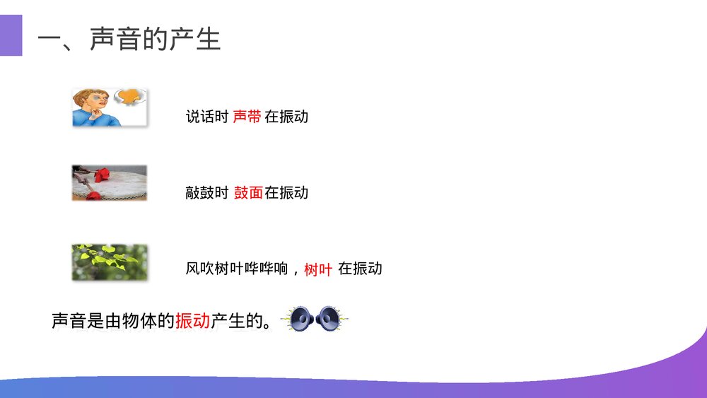 人教版八年级物理上册《声音的产生和传播》教学PPT课件8