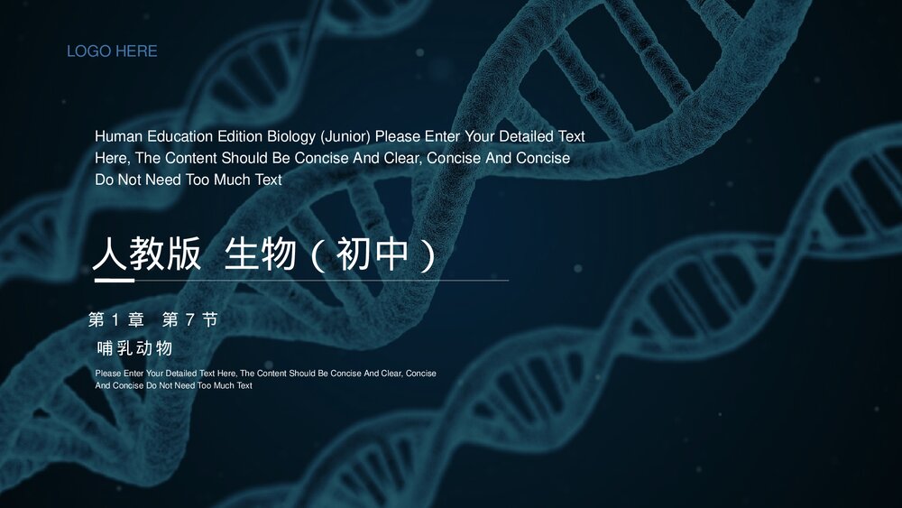 人教版八年级生物上册《哺乳动物》PPT课件(第5.1.7课时)1