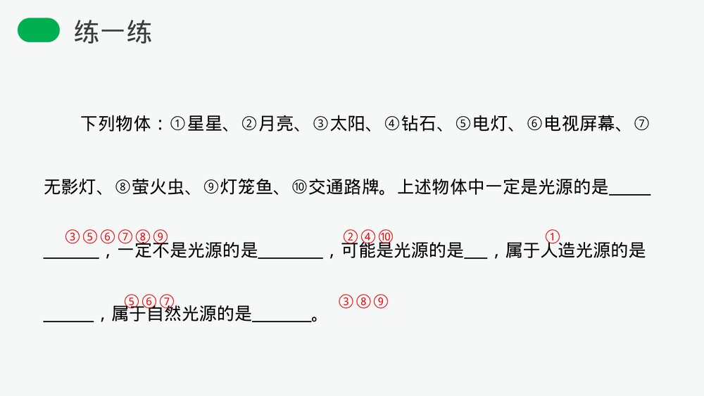 人教版八年级物理上册《光的直线传播》教学PPT课件7