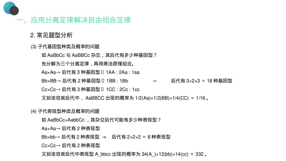 高一下册生物必修二《豌豆杂交实验》PPT课件(第1.2课时)4