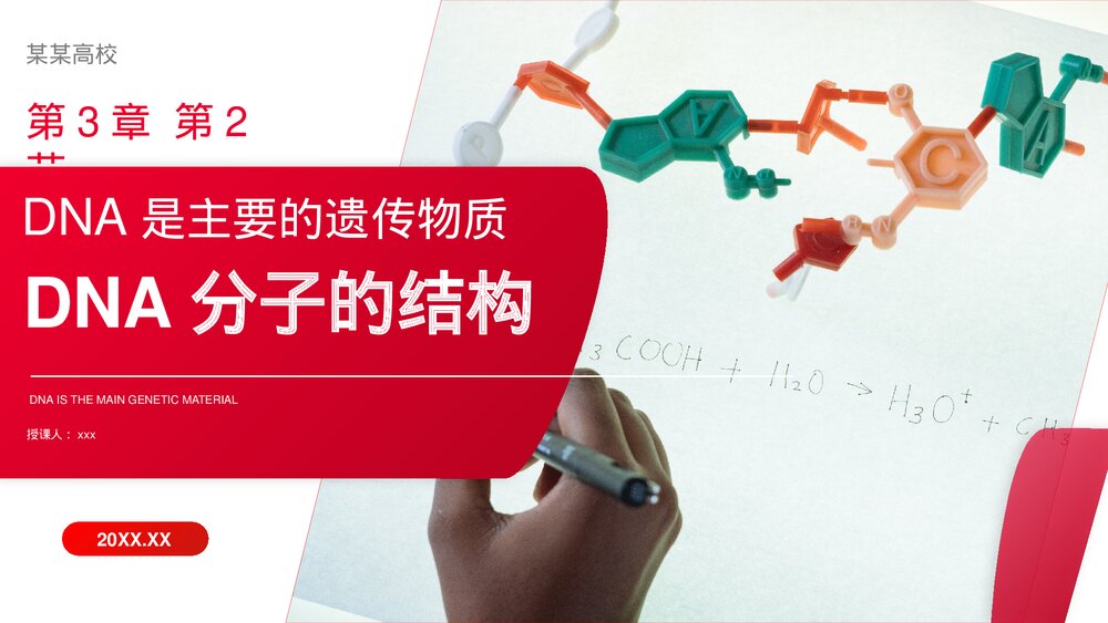 高一下册生物必修二《DNA分子的结构》PPT课件(第3.2课时)1