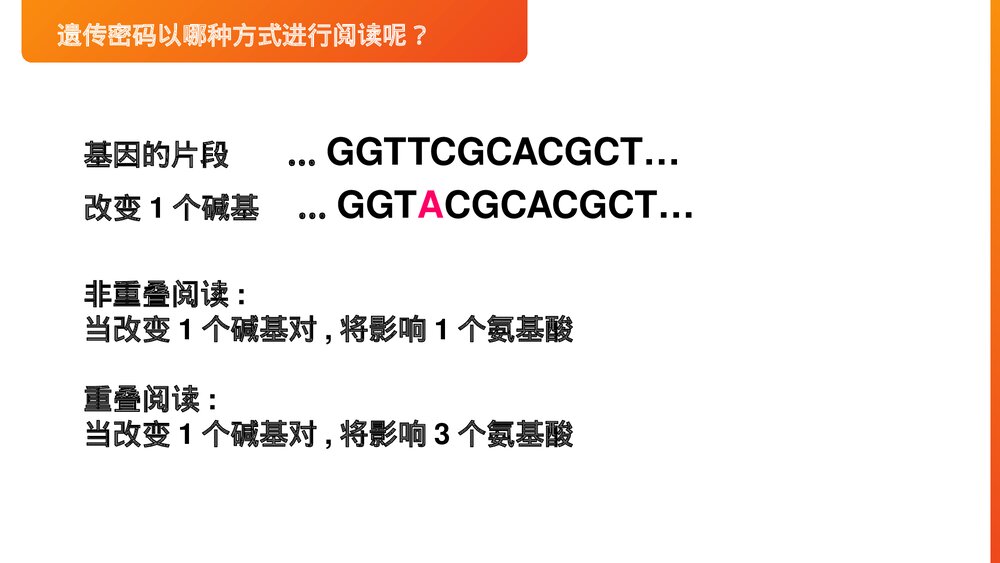 高一下册生物必修二《遗传密码的破译》PPT课件(第4.3课时)5