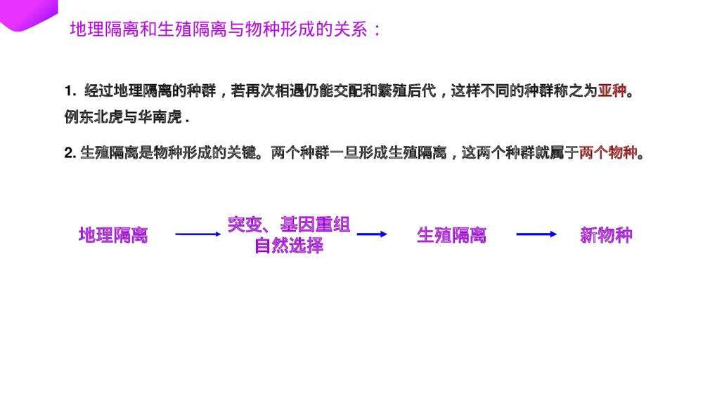 高一下册生物必修二《种群基因频率的改变与生物进化》PPT课件(第7.2.2课时)5