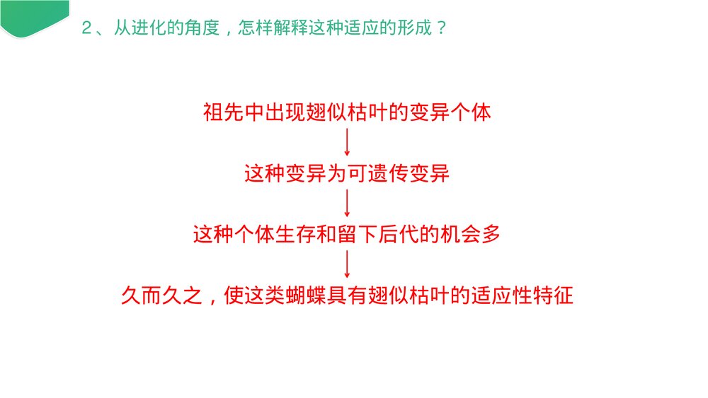 高一下册生物必修二《生物进化理论的由来》PPT课件(第7.1课时)3