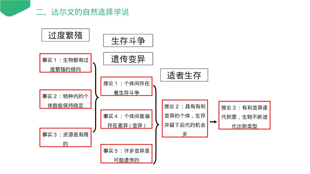 高一下册生物必修二《生物进化理论的由来》PPT课件(第7.1课时)9