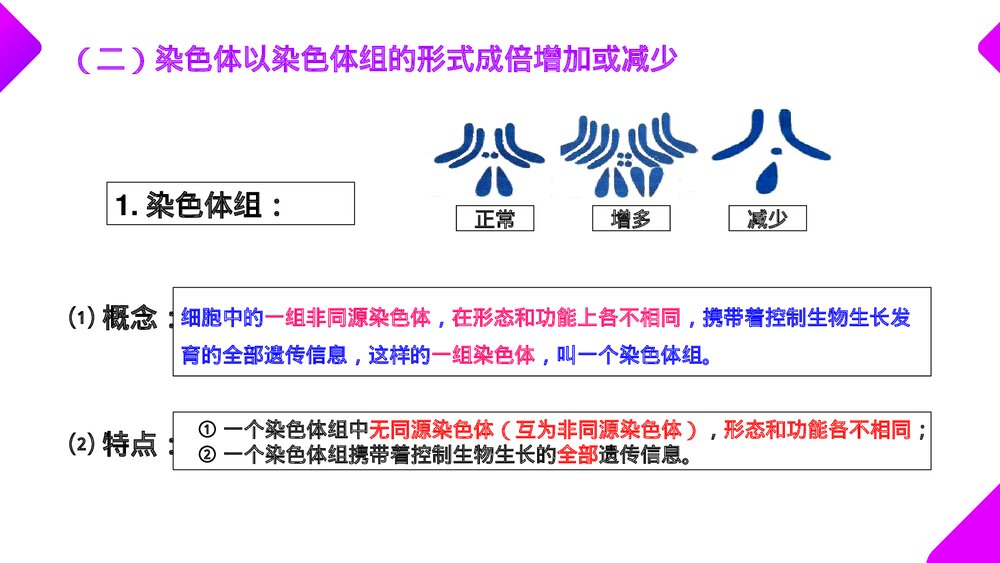 高一下册生物必修二《染色体变异》PPT课件(第5.2课时)9
