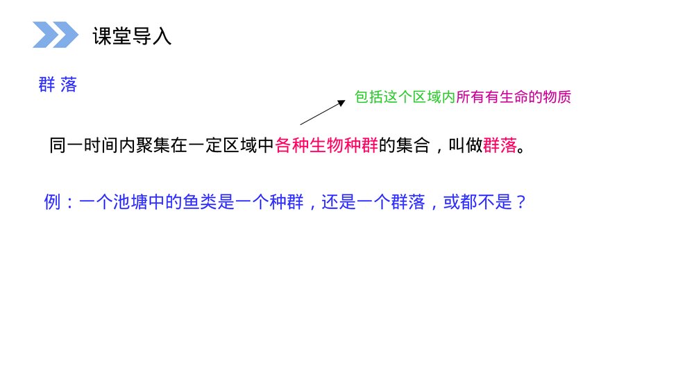 人教版高二生物必修三《群落的结构教学PPT课件2