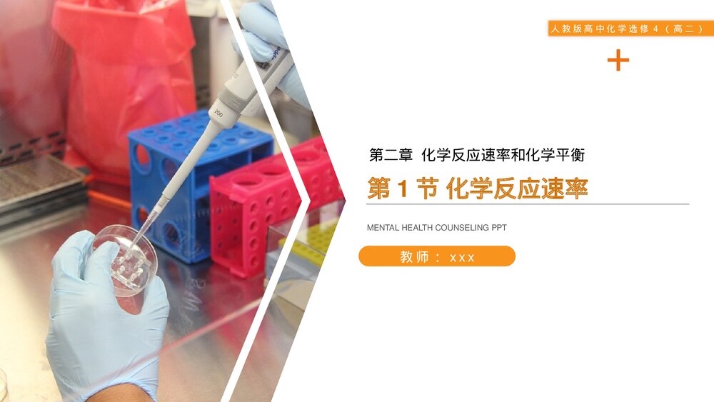 人教版高二化学选修4《化学反应速率》PPT课件1